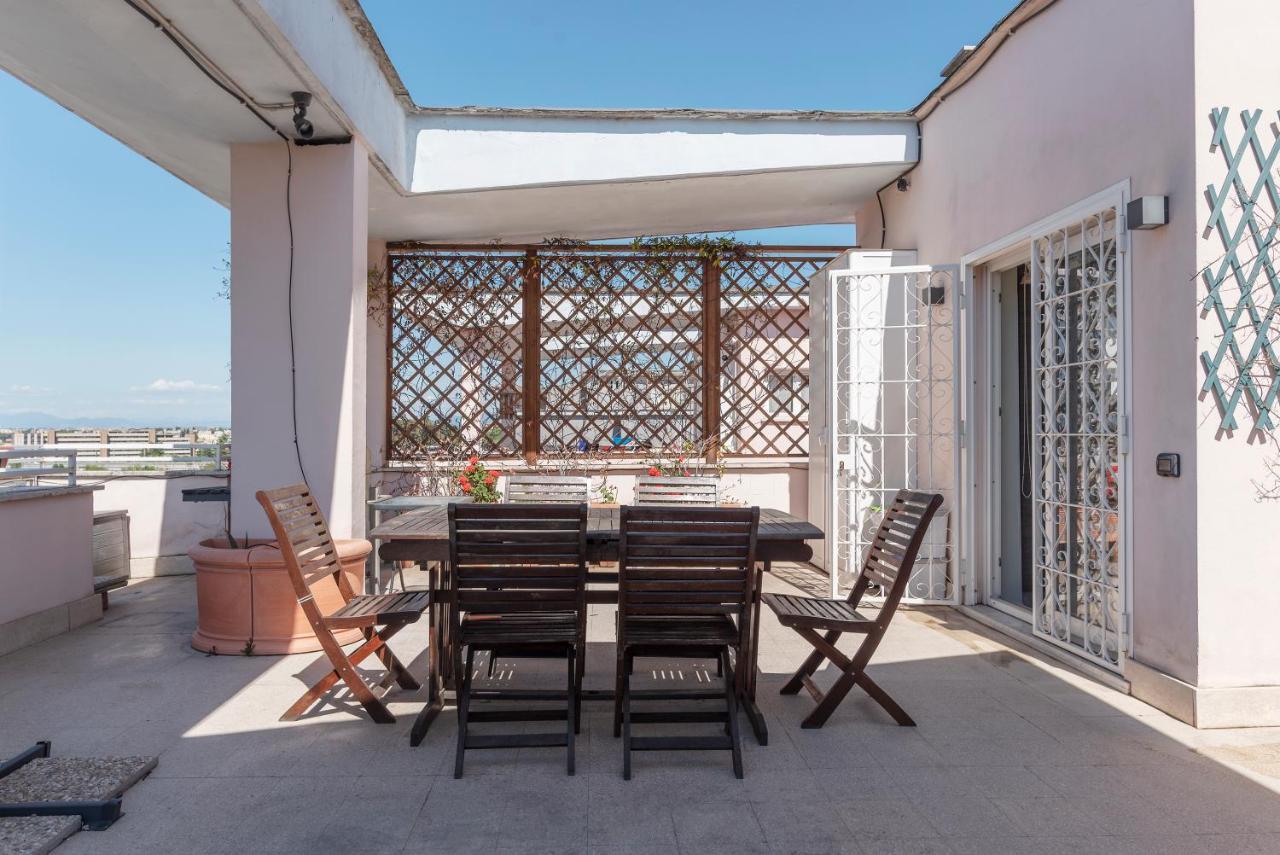 Piazza Bologna Terrace Apartment ローマ エクステリア 写真