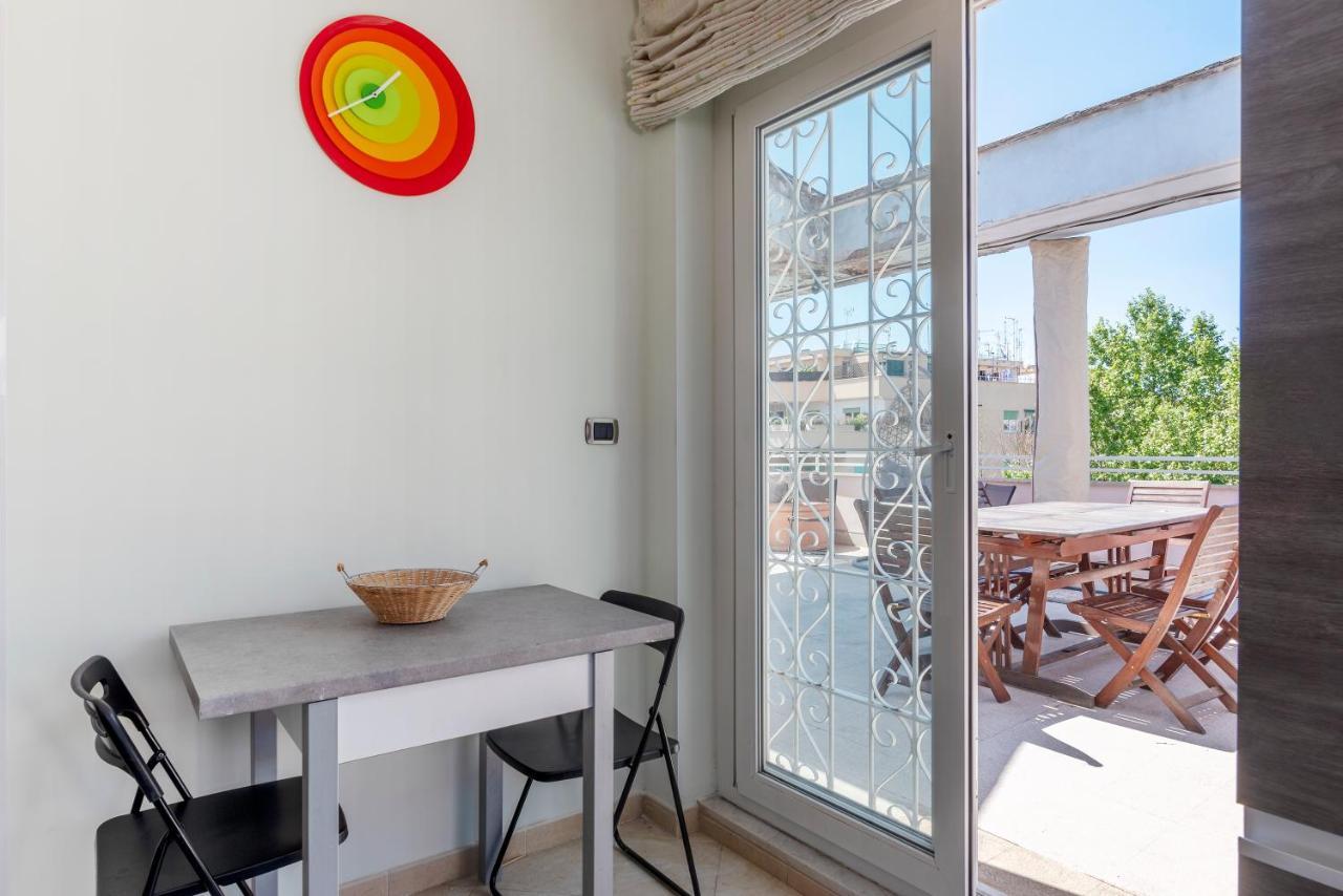Piazza Bologna Terrace Apartment ローマ エクステリア 写真