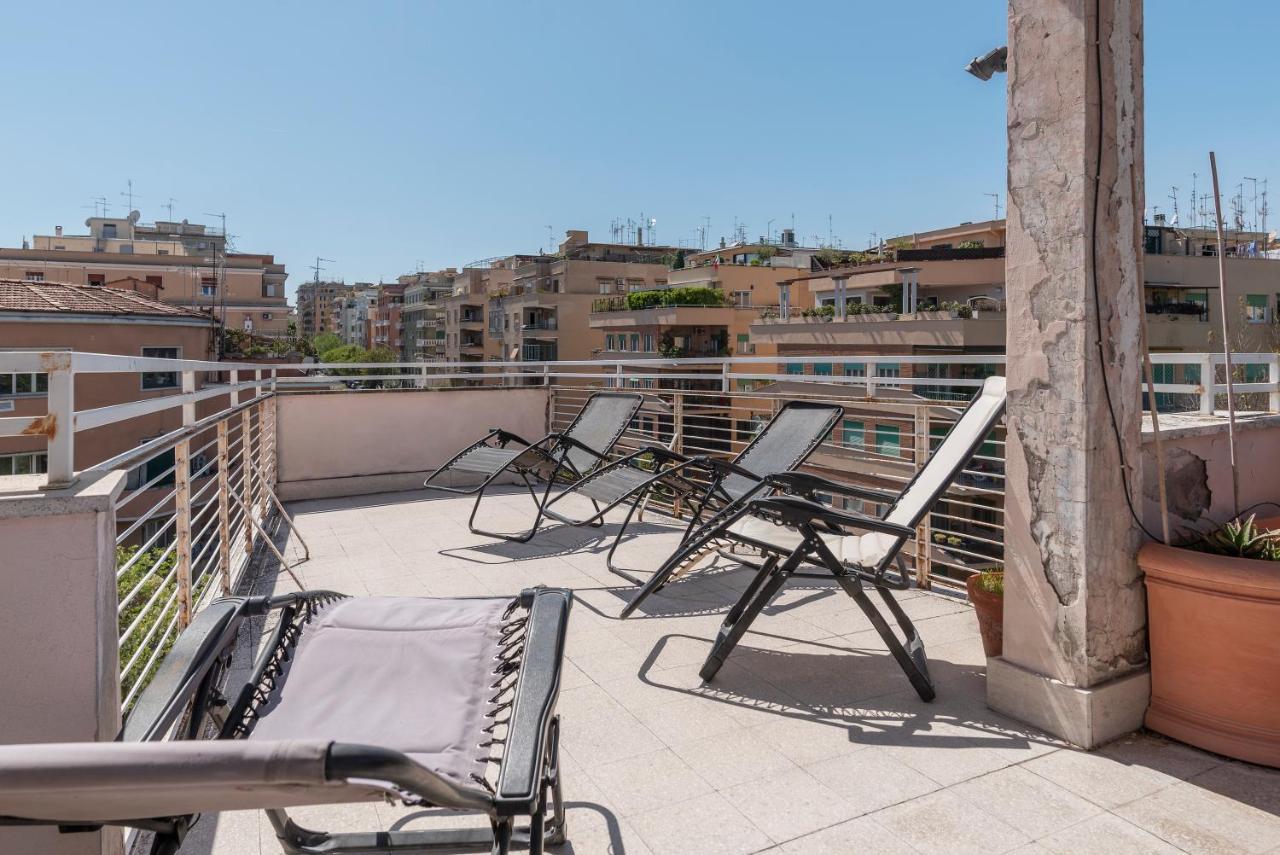 Piazza Bologna Terrace Apartment ローマ エクステリア 写真